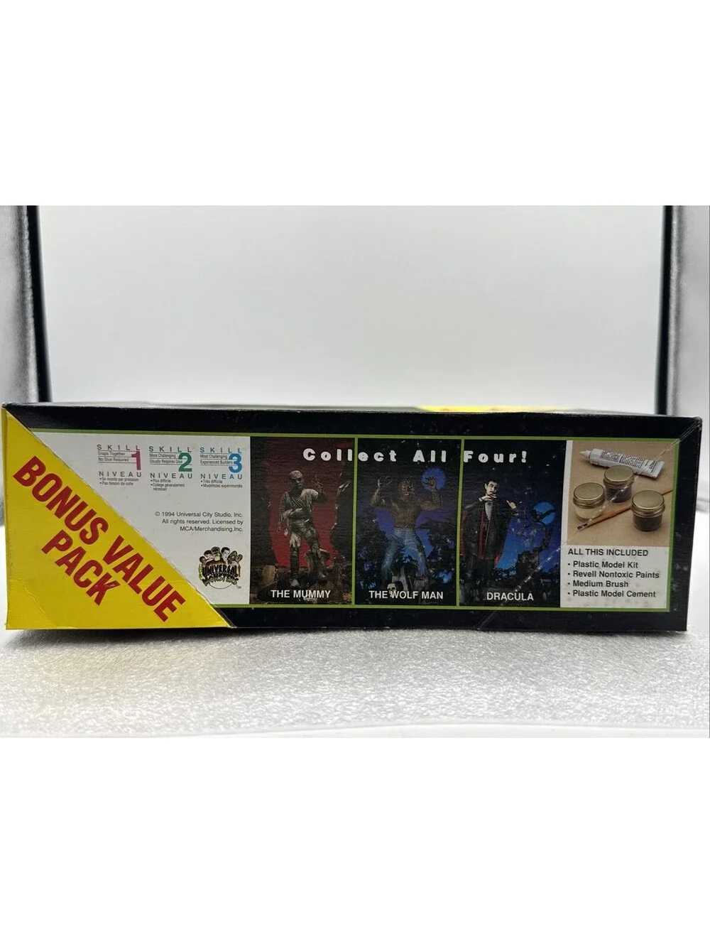 Frankenstein 1:8 Model Kit MONOGRAM 1994 NEW 6375 Revell Glow In The Dark *READ*